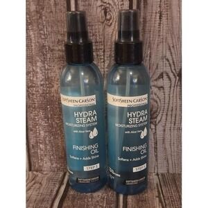 2x Softsheen Carson Hydra Steam Finishing Oil Spray 5.75 oz Adds Shine Step‎ 5